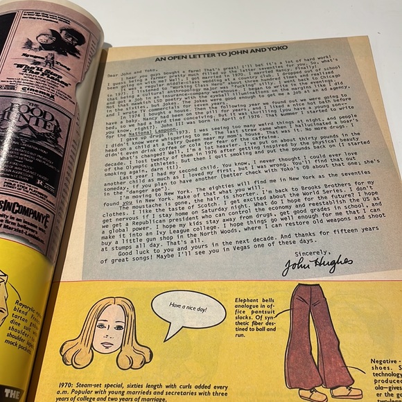 (2/$20) National Lampoon Mag February 1980 10th Anniversary Issue Vol. 2 No. 19 - Picture 4 of 6